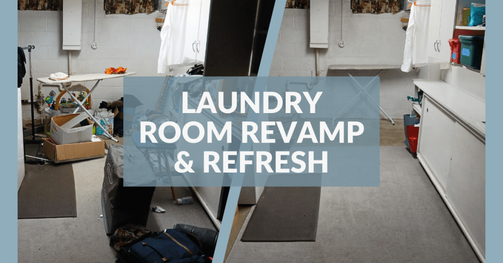 Laundry Room Revamp &&nbsp;Refresh